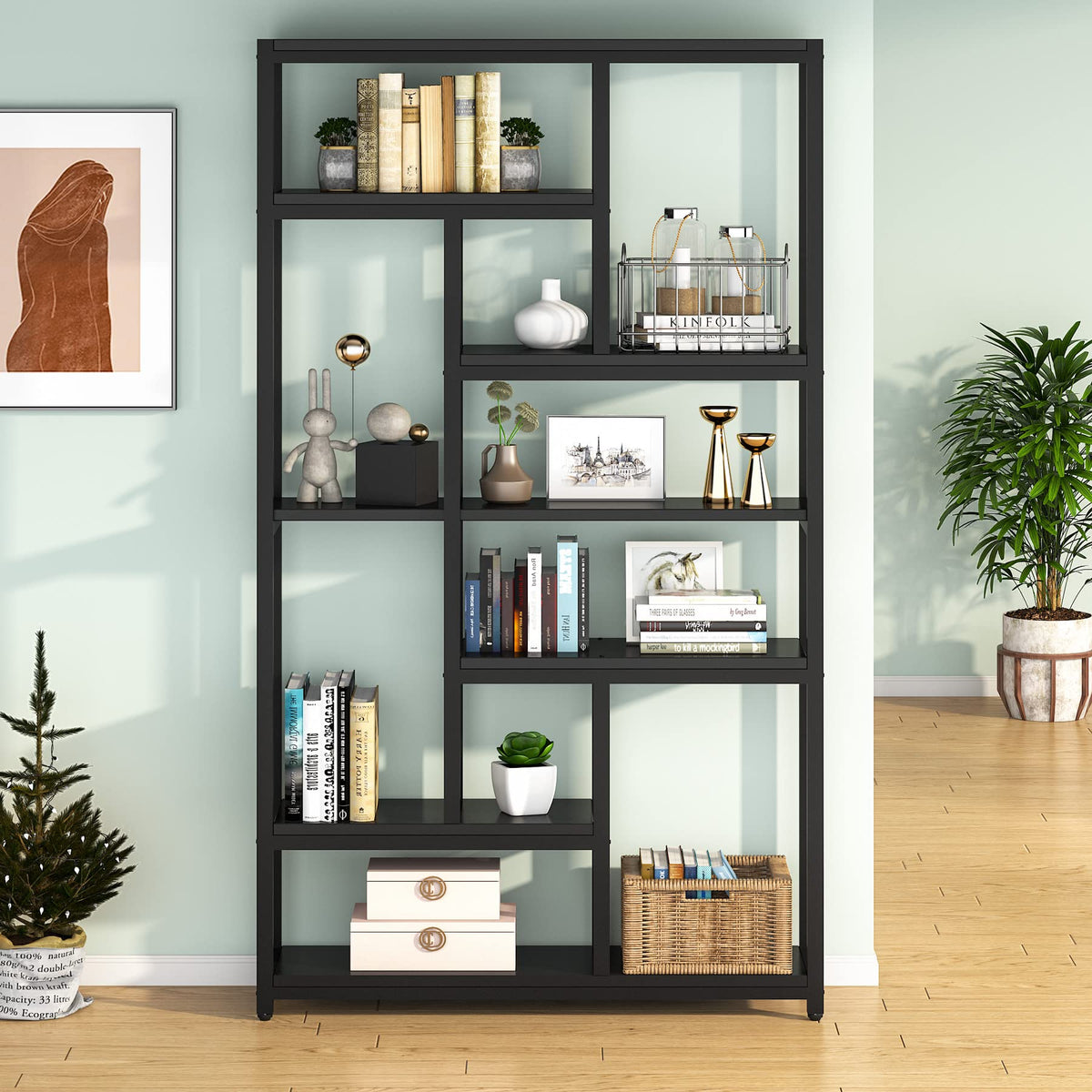7-Tier Open Bookcase