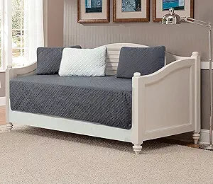 5-Piece Reversible Embossed Daybed Bedspread Set