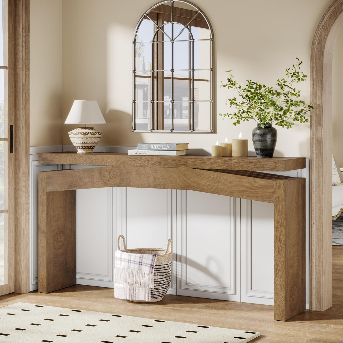 Celaform 63 Inch Console Tables for Entryway Farmhouse Style