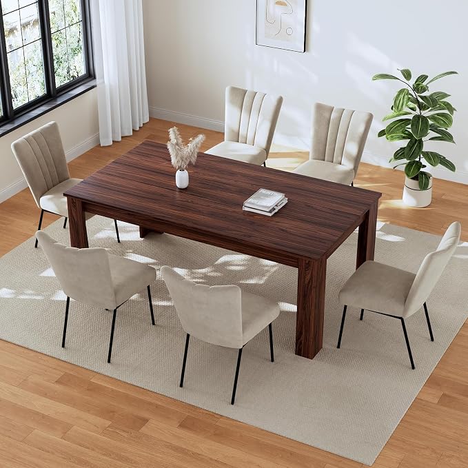 Walnut MDF Dining Table