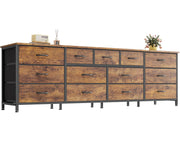 Huuger 70 Inch Long Dresser for Bedroom, TV Stand for 65, 75, 80 Inch TV