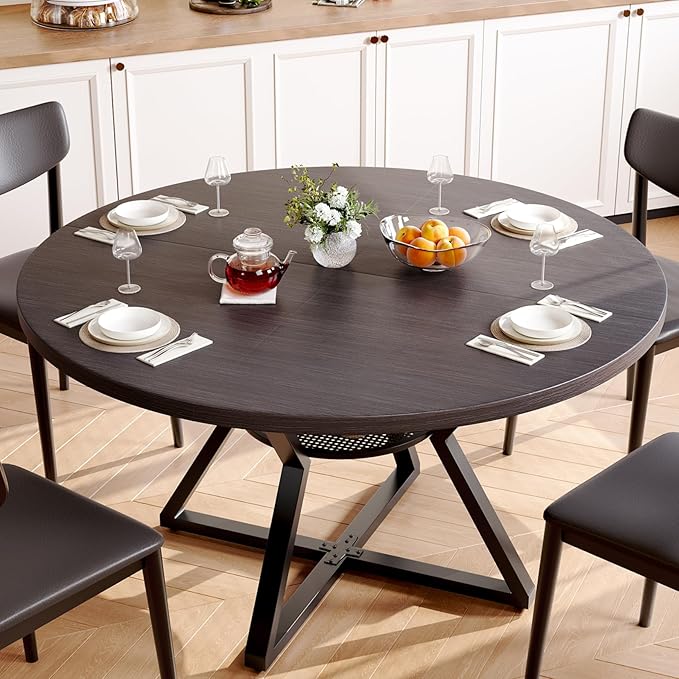 Round Pedestal Dining Table