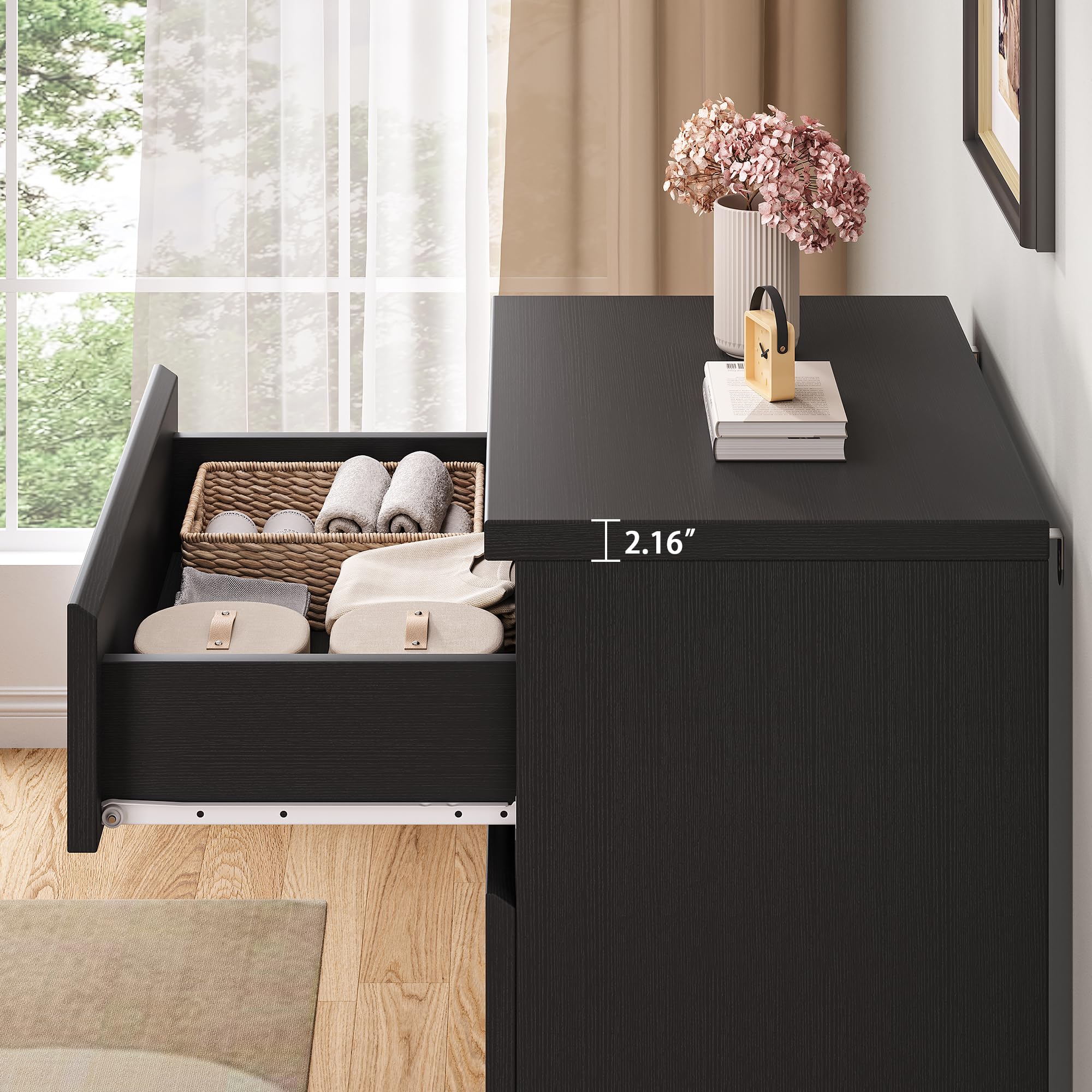 4-Drawer Dresser with Deep Storage
