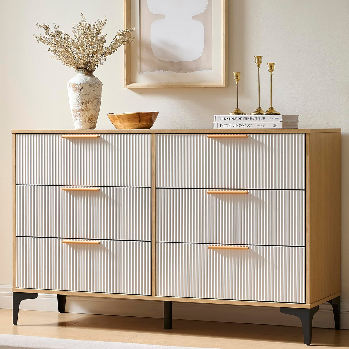3-Piece Fluted Bedroom Set
