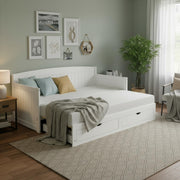 Twin to King Daybed with Trundle & Storage Drawers