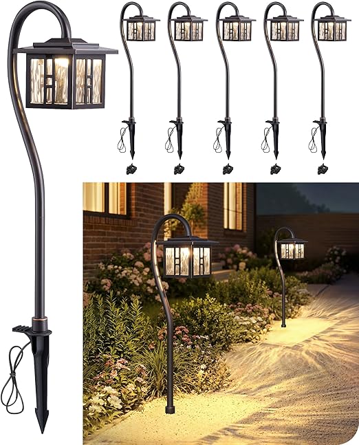 Low Voltage Outdoor Pathway Lights – Oil-Rubbed Bronze