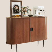 48" Fluted Sideboard Buffet Cabinet with Sliding Door