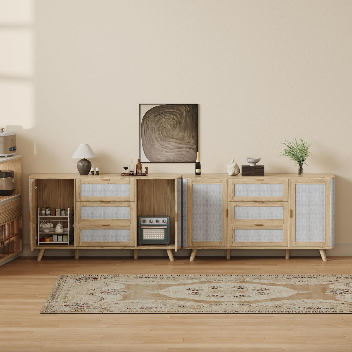 Farmhouse Sideboard with Drawers