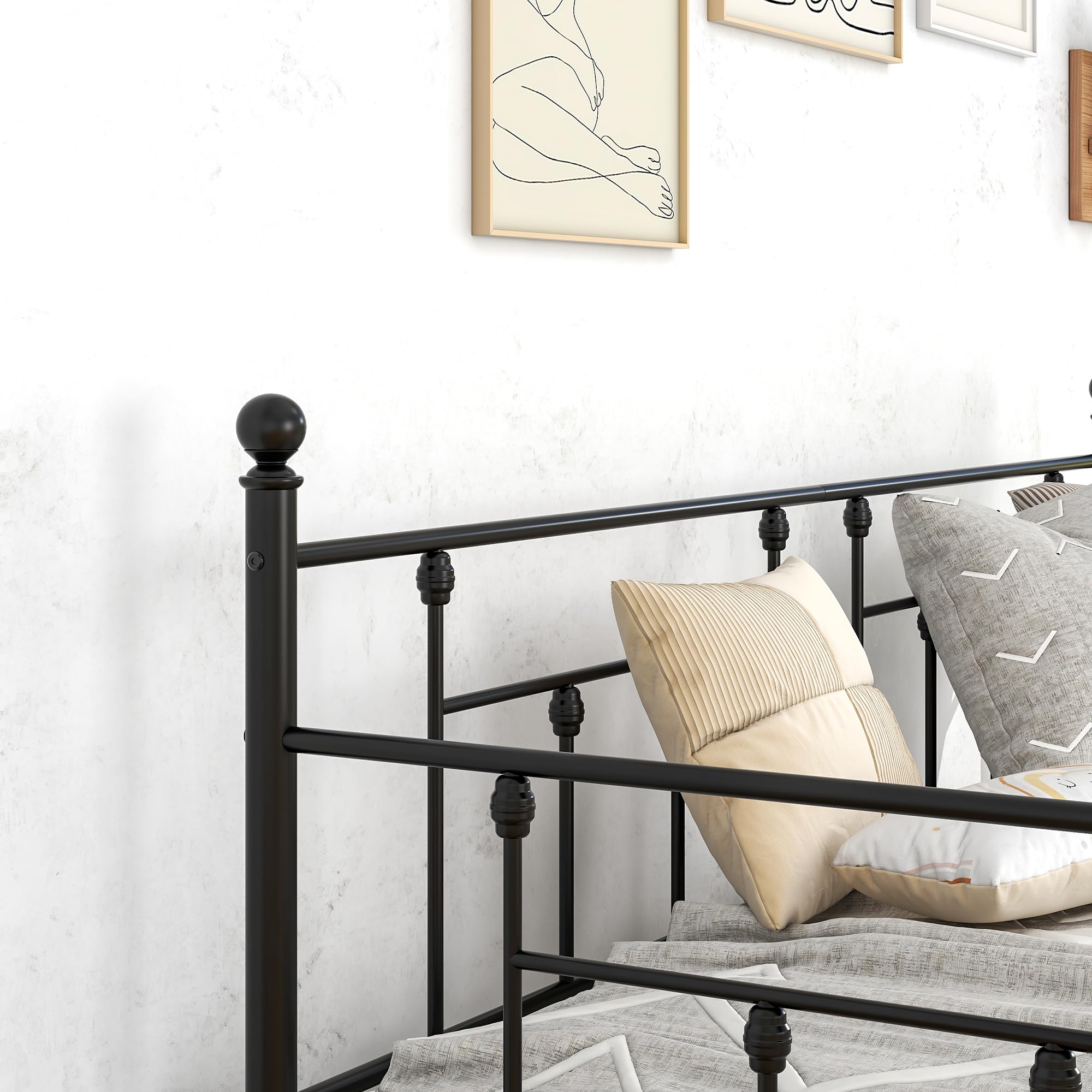 Twin Metal Daybed Frame