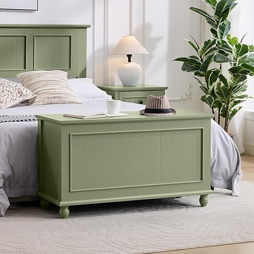 Vintage Storage Bench with Lift Top