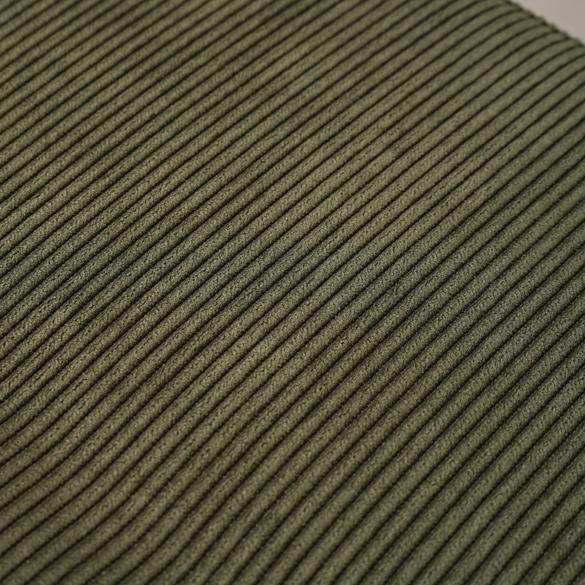Green Corduroy Bench