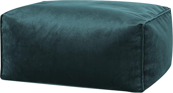 Marsala Velvet Ottoman Pouf
