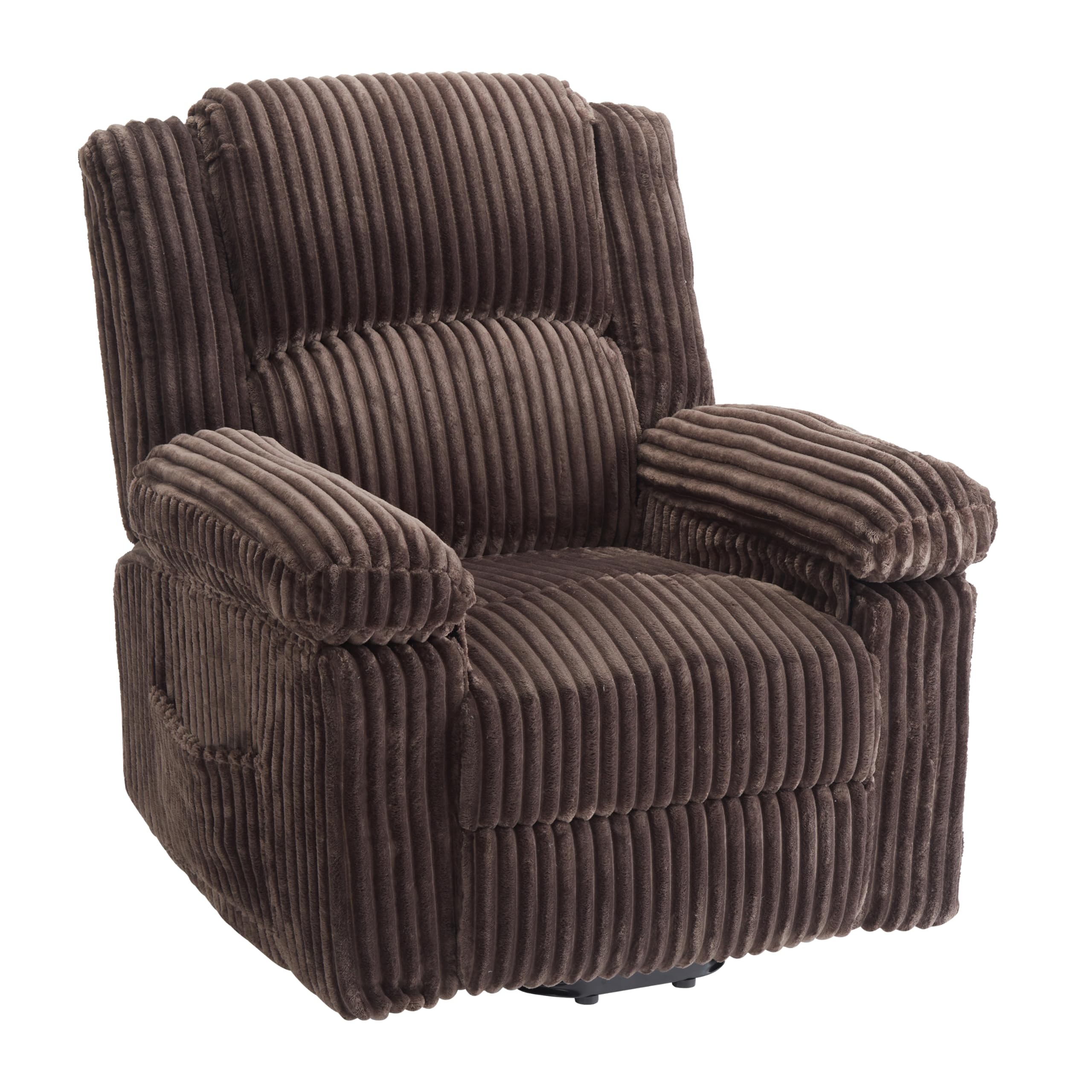 Corduroy Manual Recliner Chair