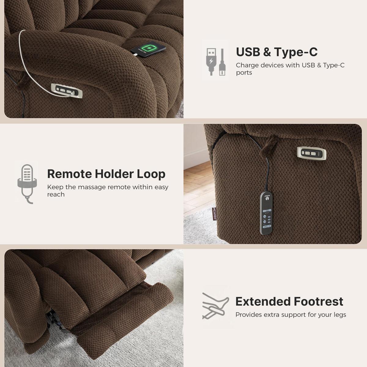 Oversized Power Reclining Loveseat