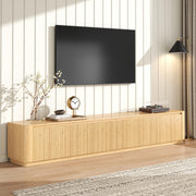 Modular TV Stand with Hidden Storage Cabinet