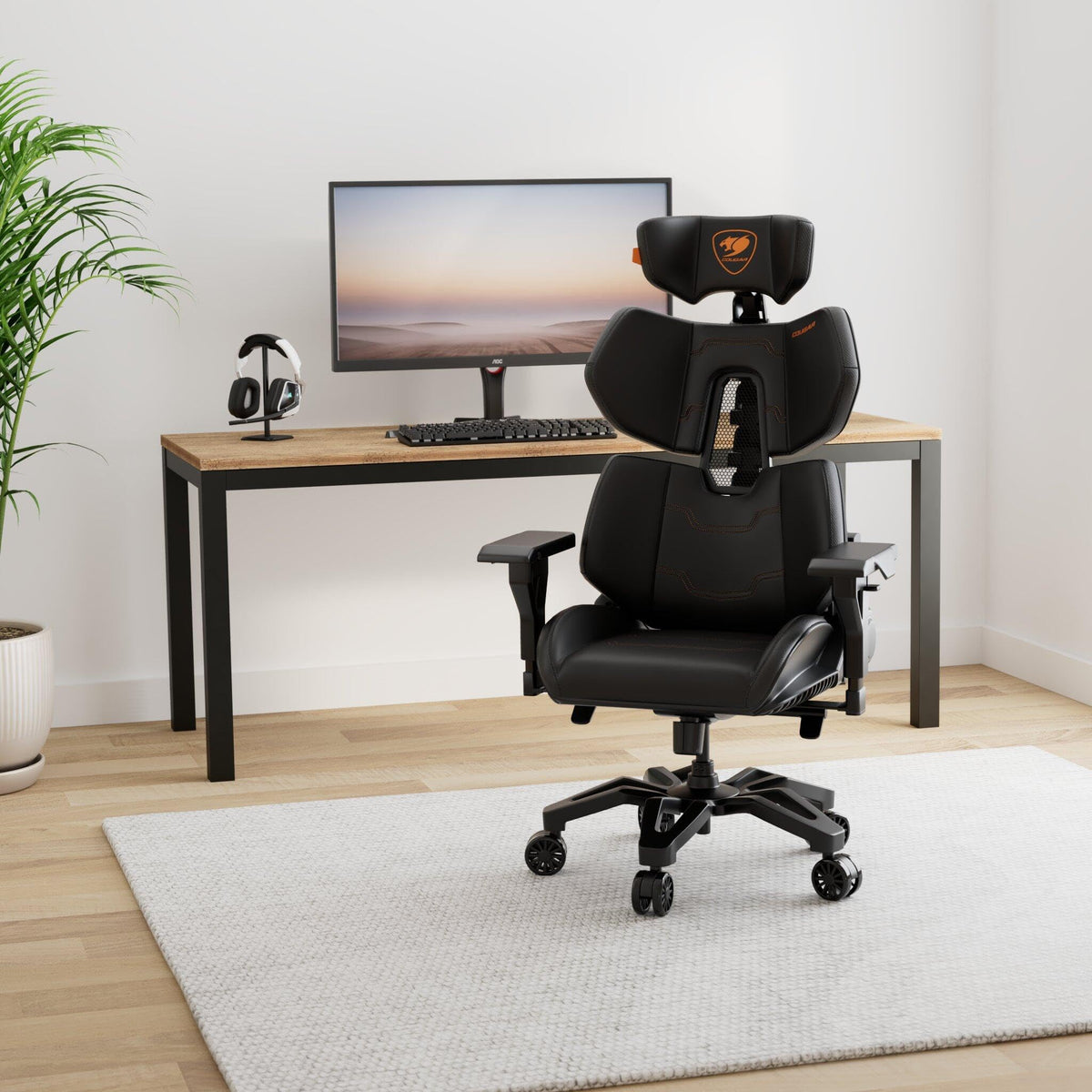 Reclining Ergonomic Gaming Chair