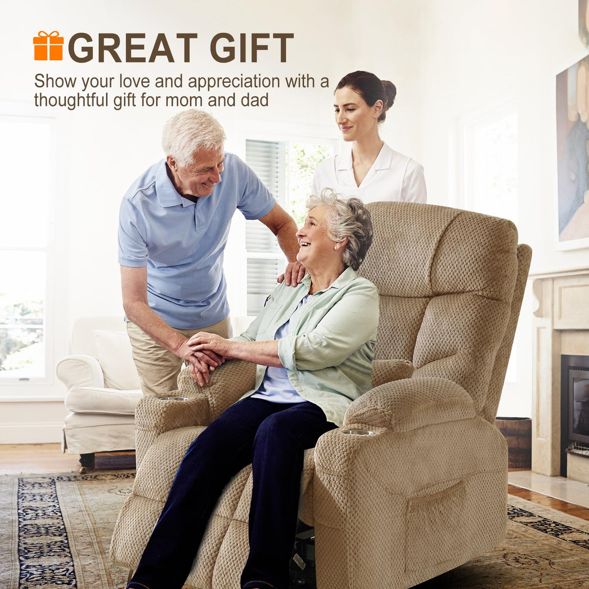 Dual Motor Power Lift Recliner