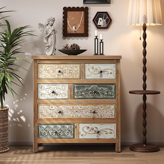 Bohemian 4-Drawer Dresser
