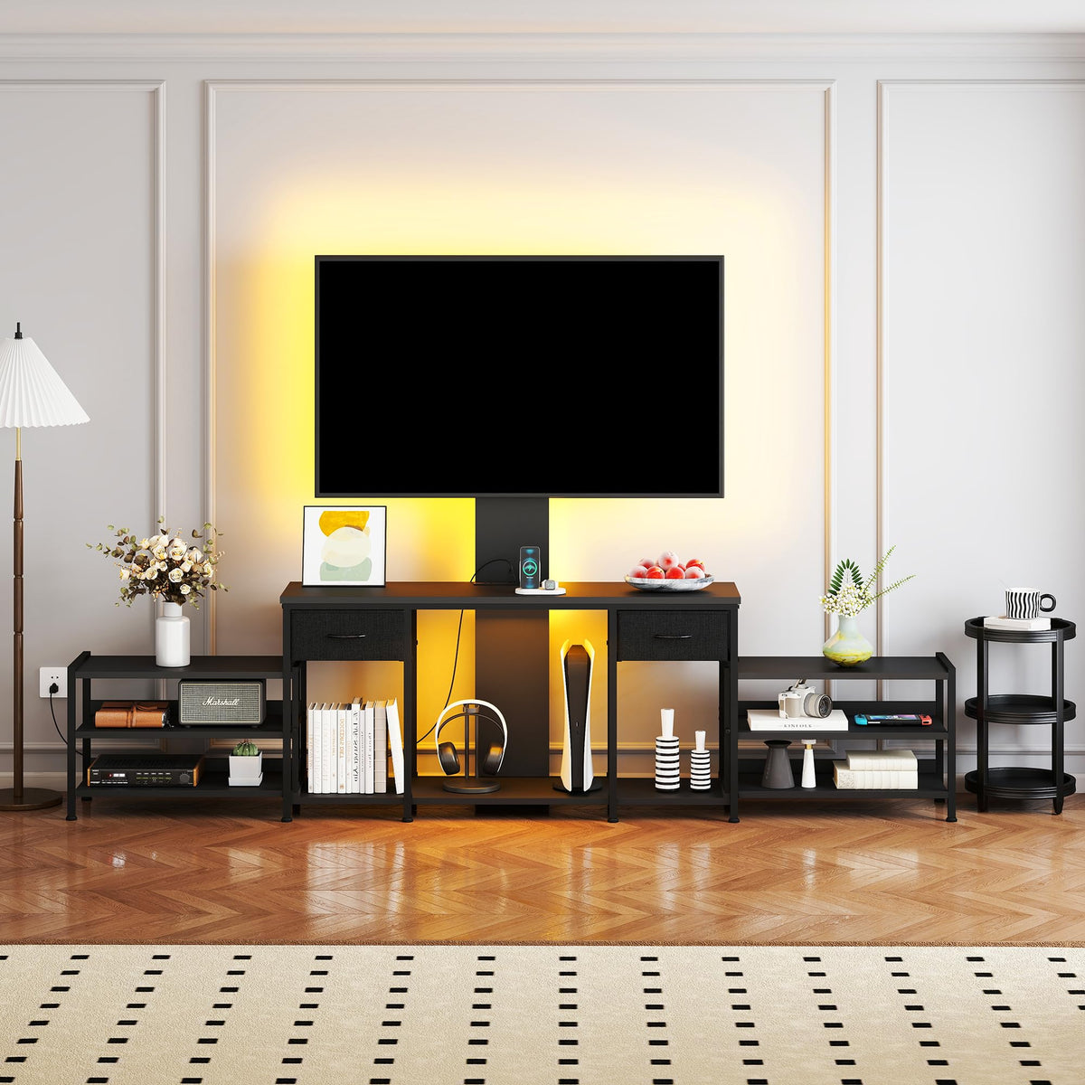 Extendable TV Stand with Mount