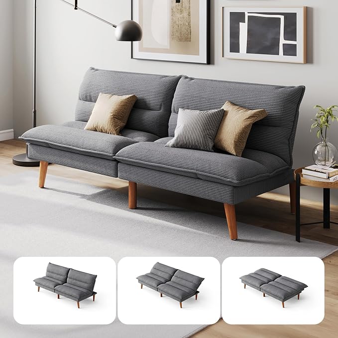 Corduroy Futon Sofa Bed