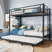 Twin Bunk Bed with Trundle