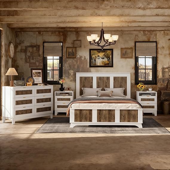 Farmhouse 4-Piece Queen Bedroom Set
