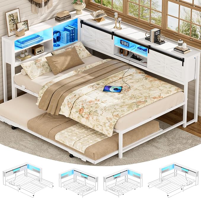 Twin Corner Daybed with Trundle