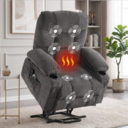 Heated Massage Lift Recliner