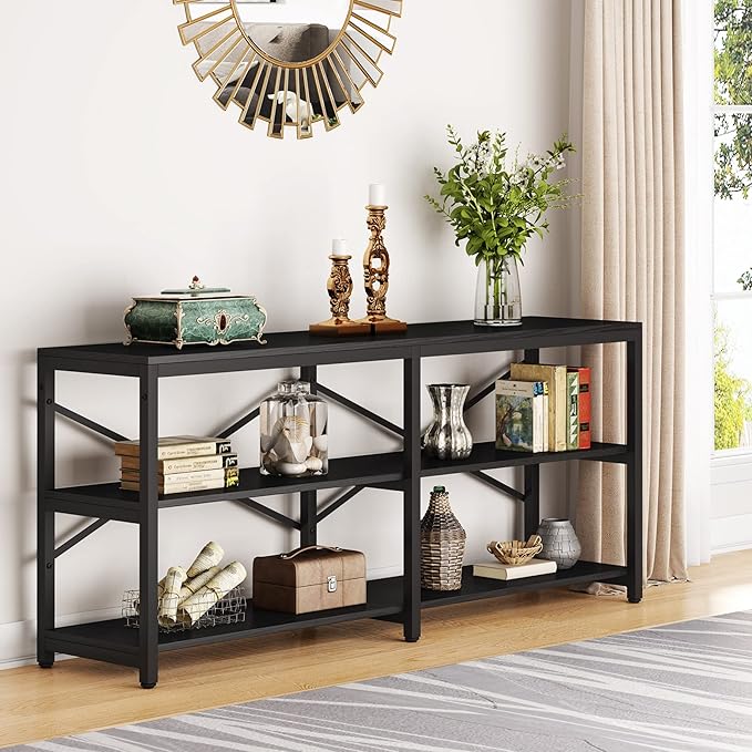 3-Tier Sofa Console Table