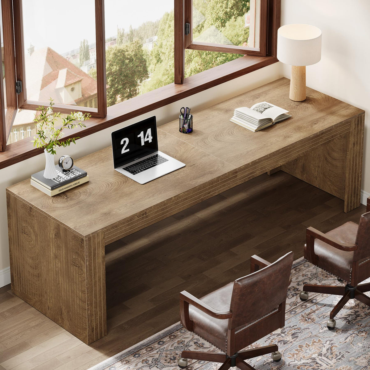 Two-Person Home Office Desk
