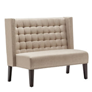 Tufted Loveseat with Back