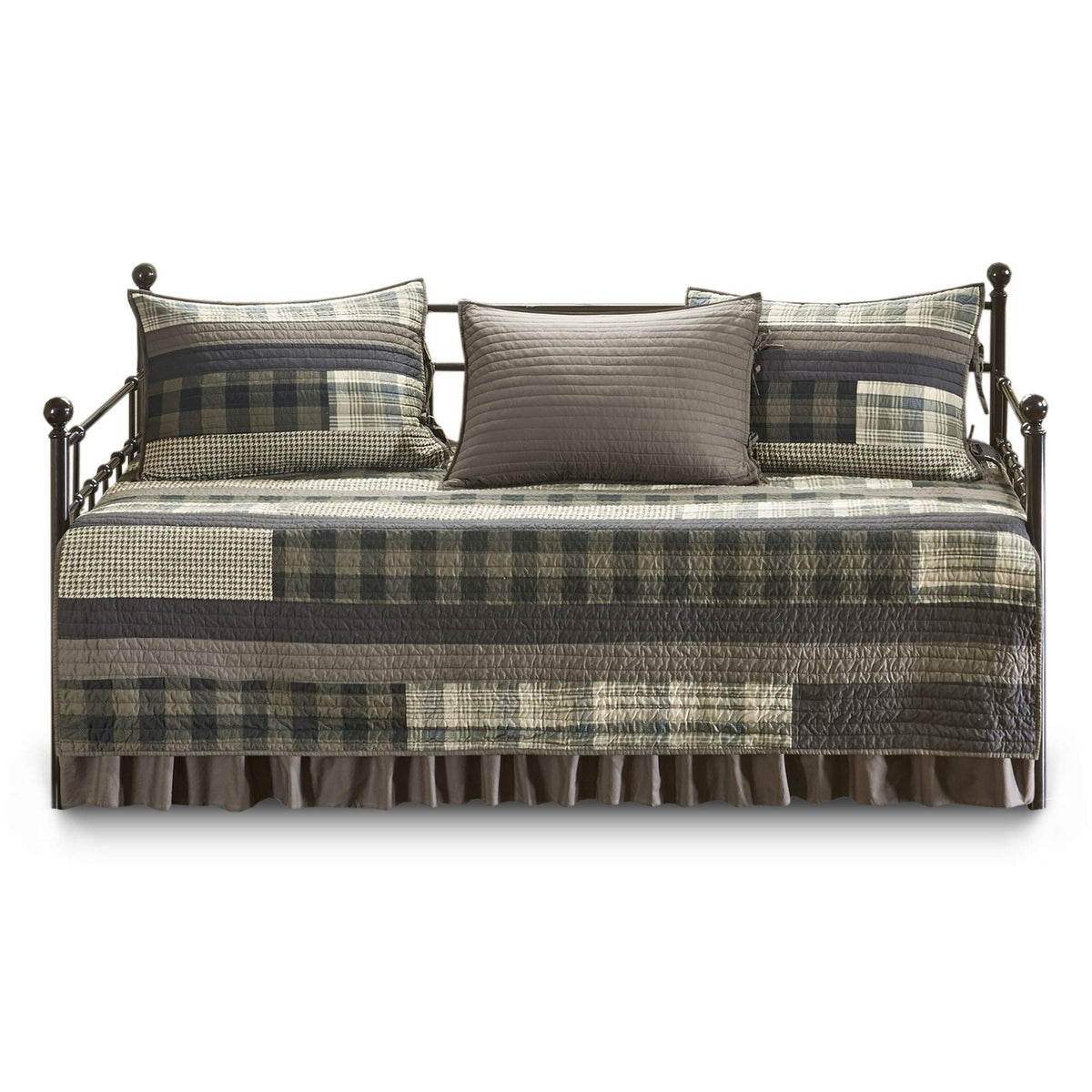 Woolrich Winter Plains 5 Piece Day Bed Cover Set Tan Daybed (WR13-2122)