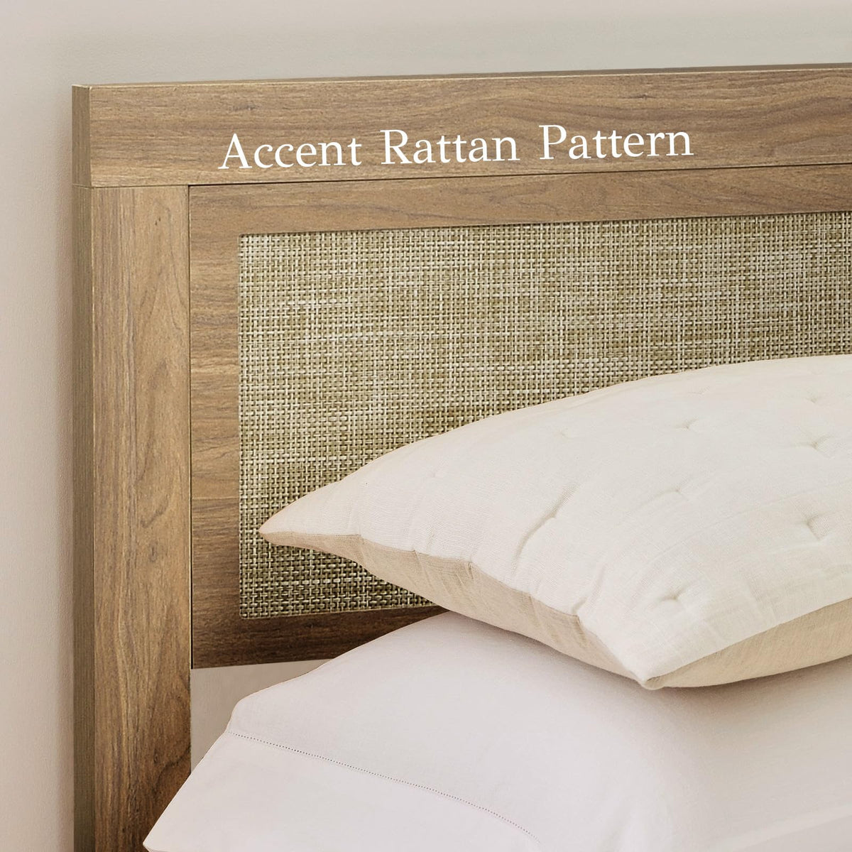 Full Boho Platform Bed Frame