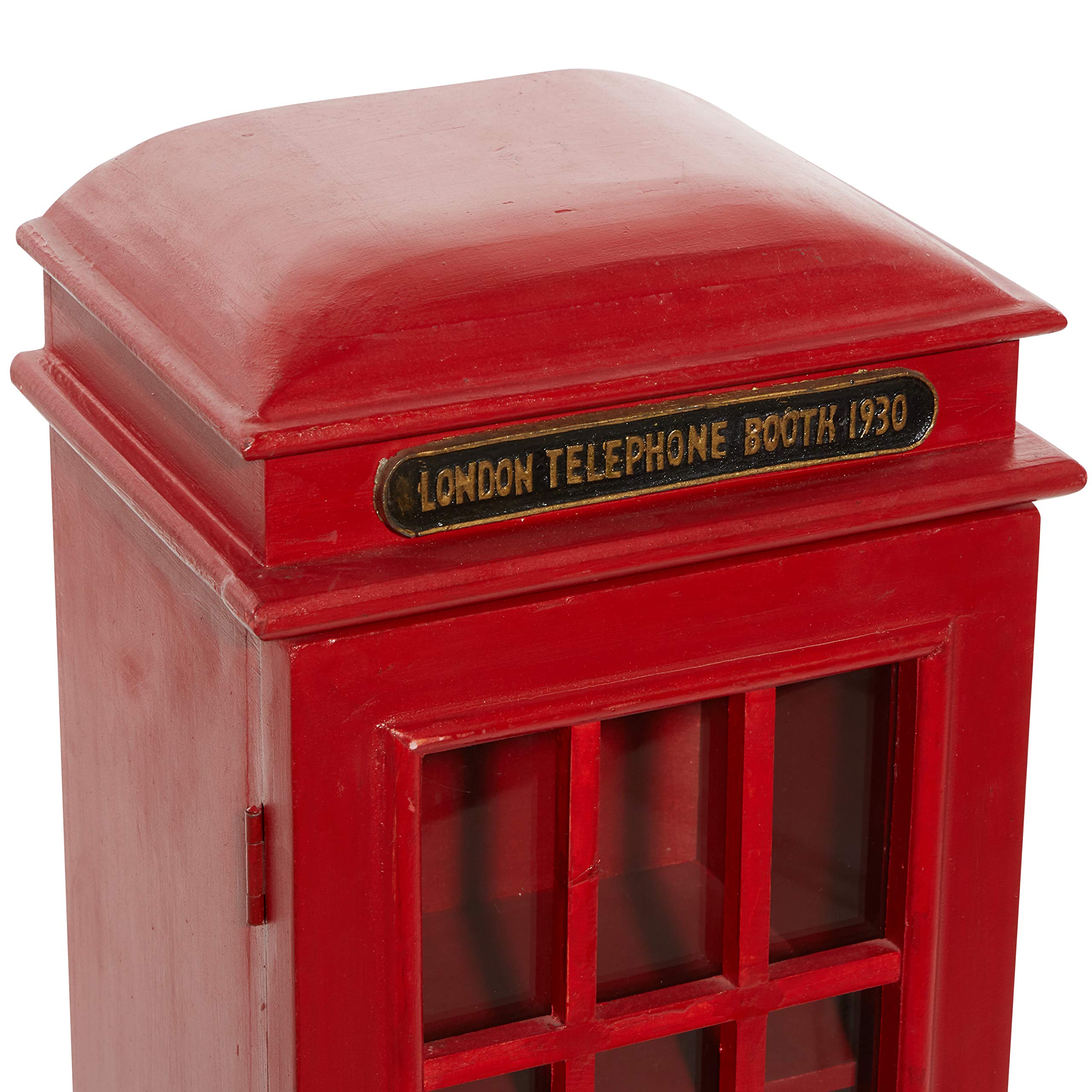 London Telephone Booth Storage Cabinet