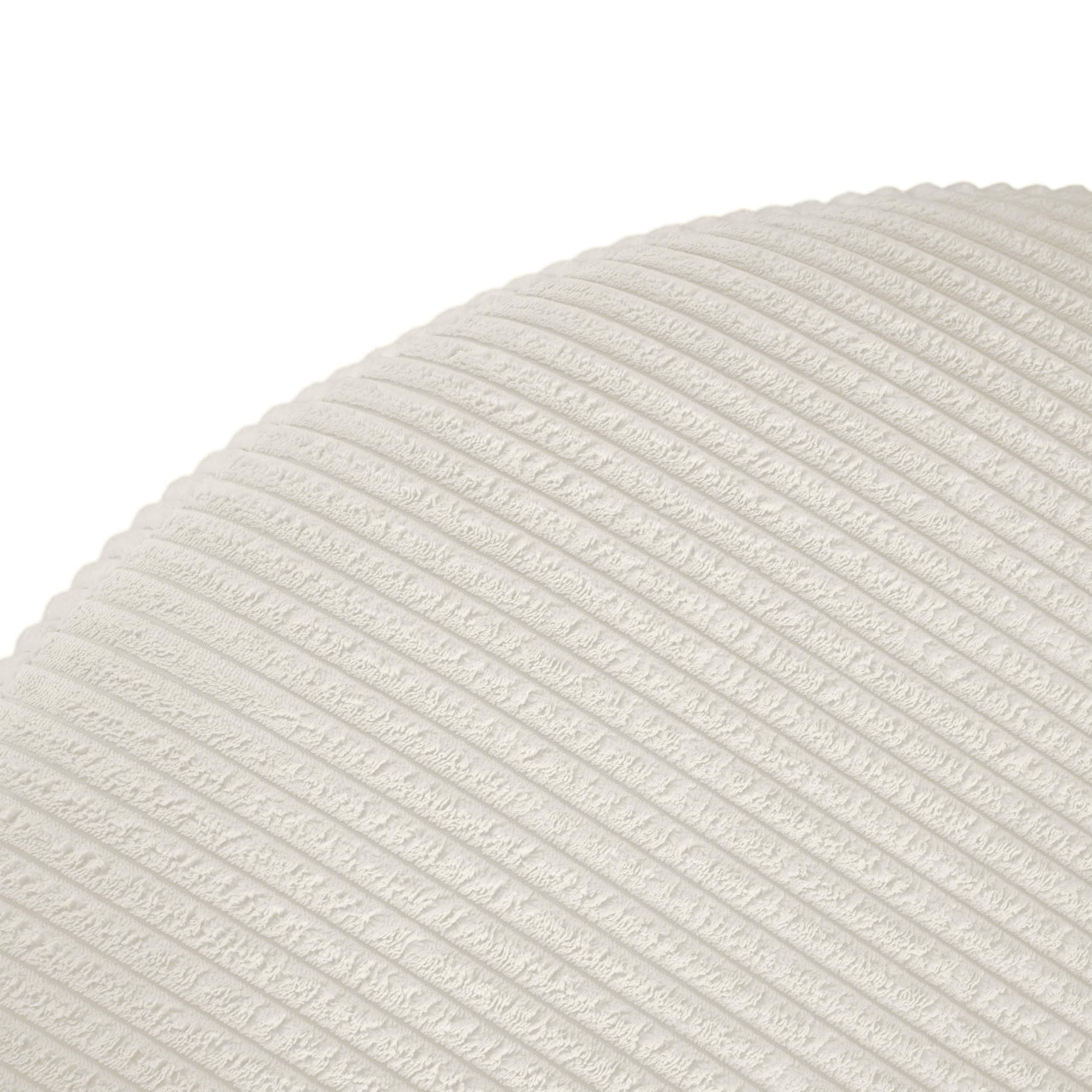 Round Upholstered Ottoman