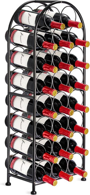 Freestanding Metal Wine Rack – 23 Bottle