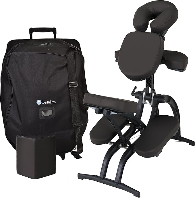 Portable Massage Chair – Adjustable Foldable Spa Chair with Carry Case