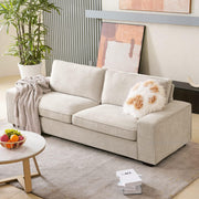 2-Seater Chenille Loveseat Sofa