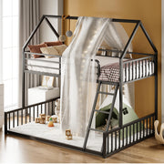 Twin Over Full House Bunk Bed