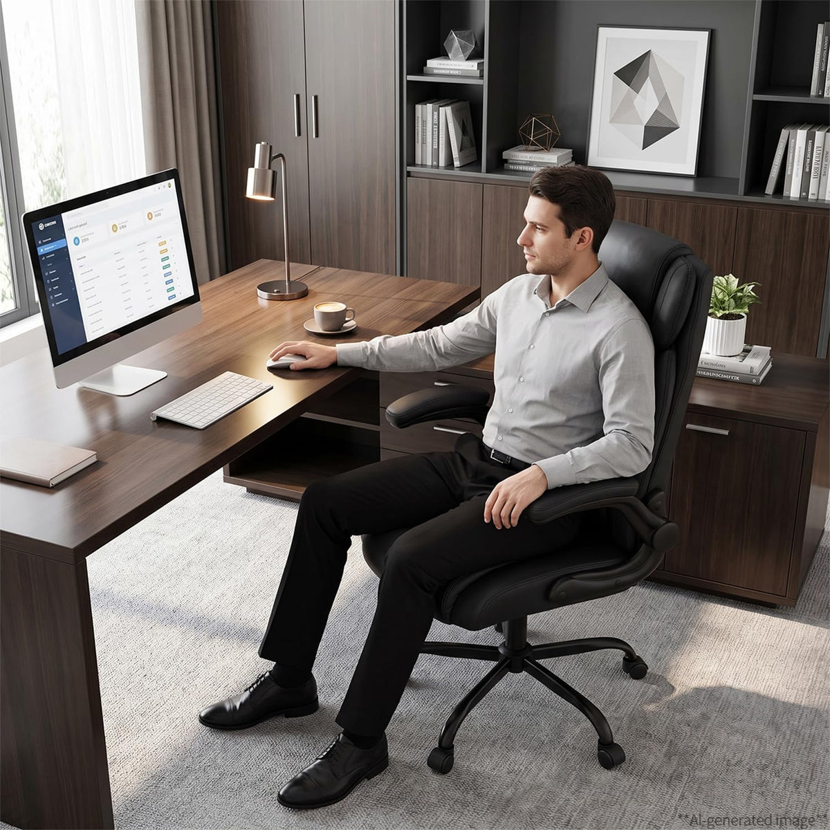 Kneading Massage Office Chair