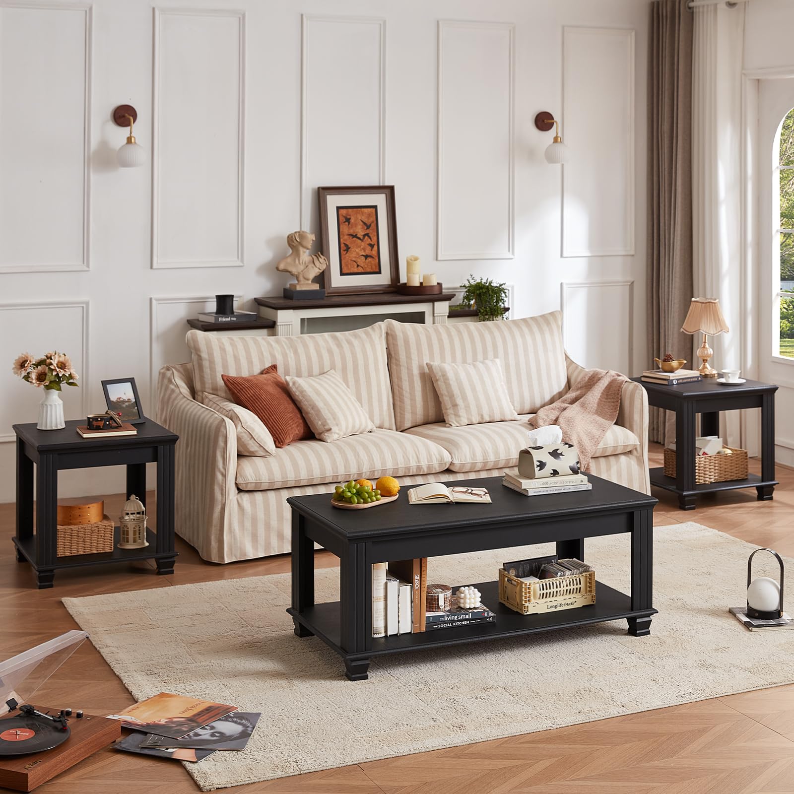 Farmhouse Coffee Table Set of 3
