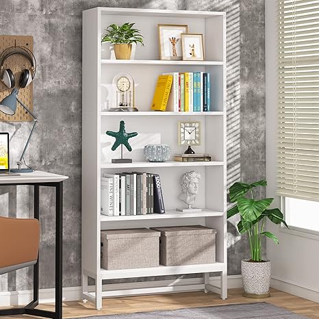 5-Tier Bookcase with LED Lights