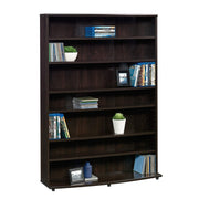 7-Tier Multimedia Storage Tower – Cinnamon Cherry