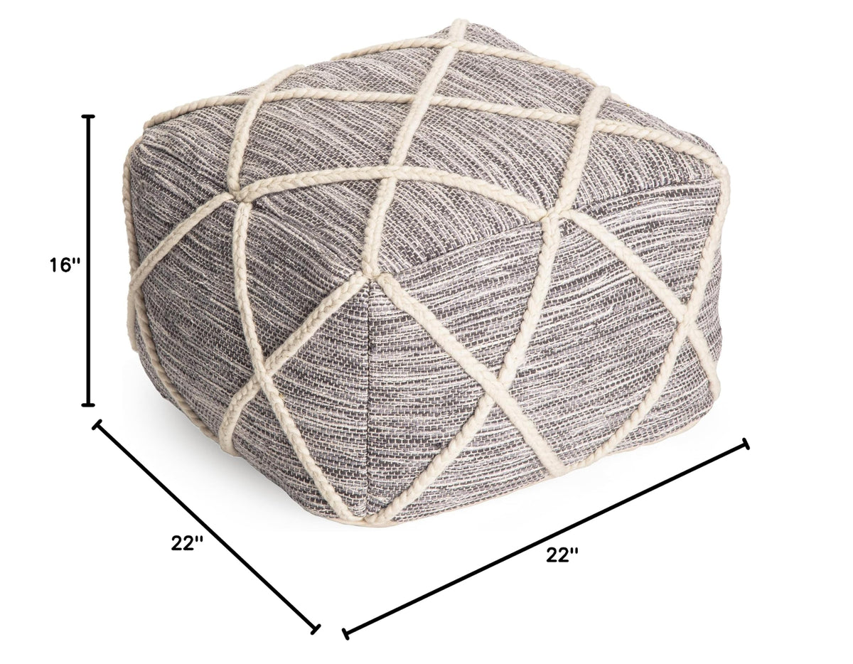 Handmade Pouf Ottoman