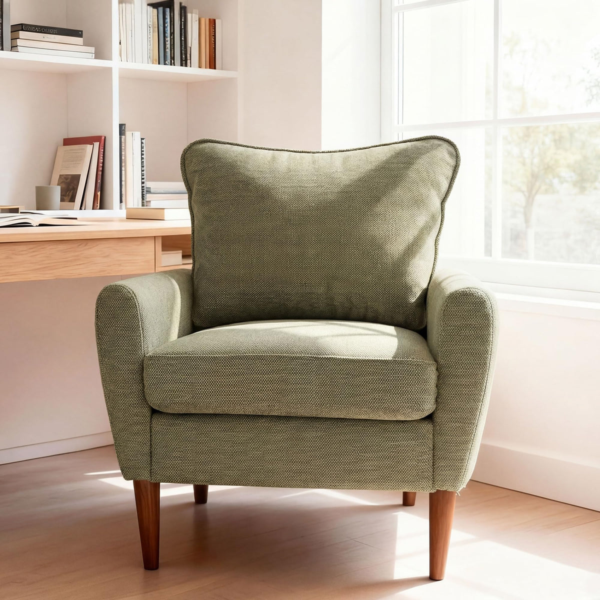 OLIXIS Comfy Accent Chair for Living Room, Bedroom, Dorm and Waiting Room
