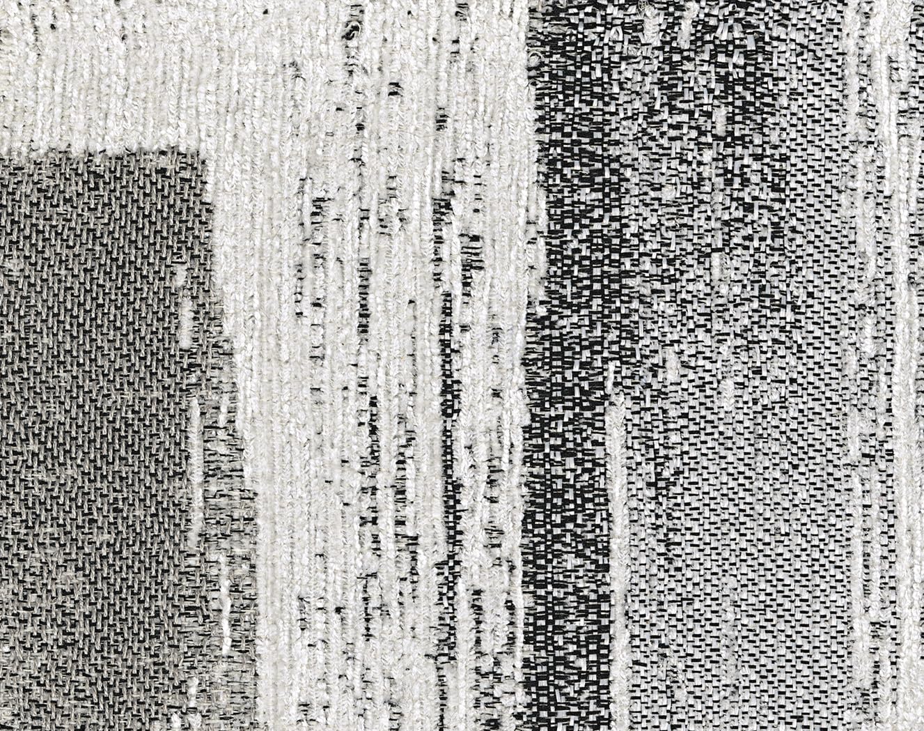 Dark Gray Flared Arm Chenille Sofa