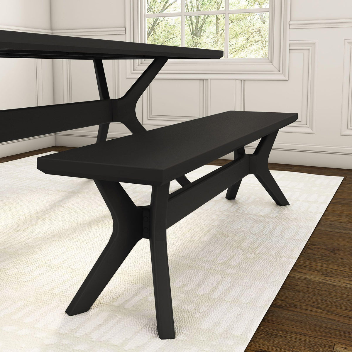 Black Pine Dining Bench