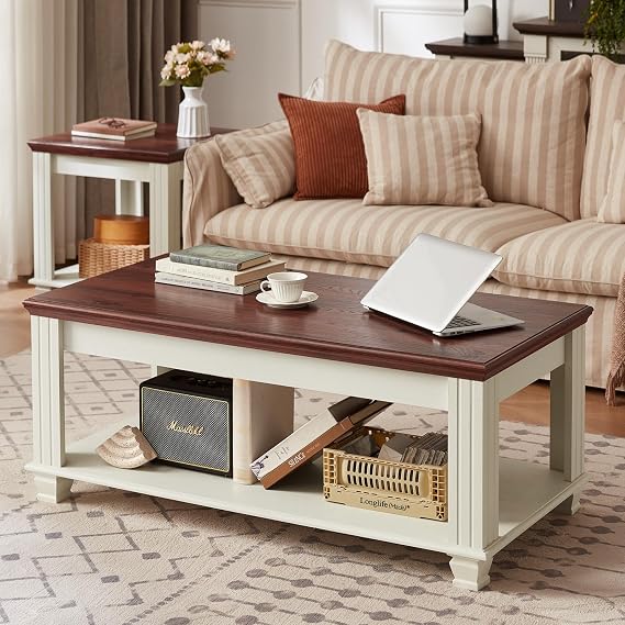 Farmhouse Storage Coffee Table