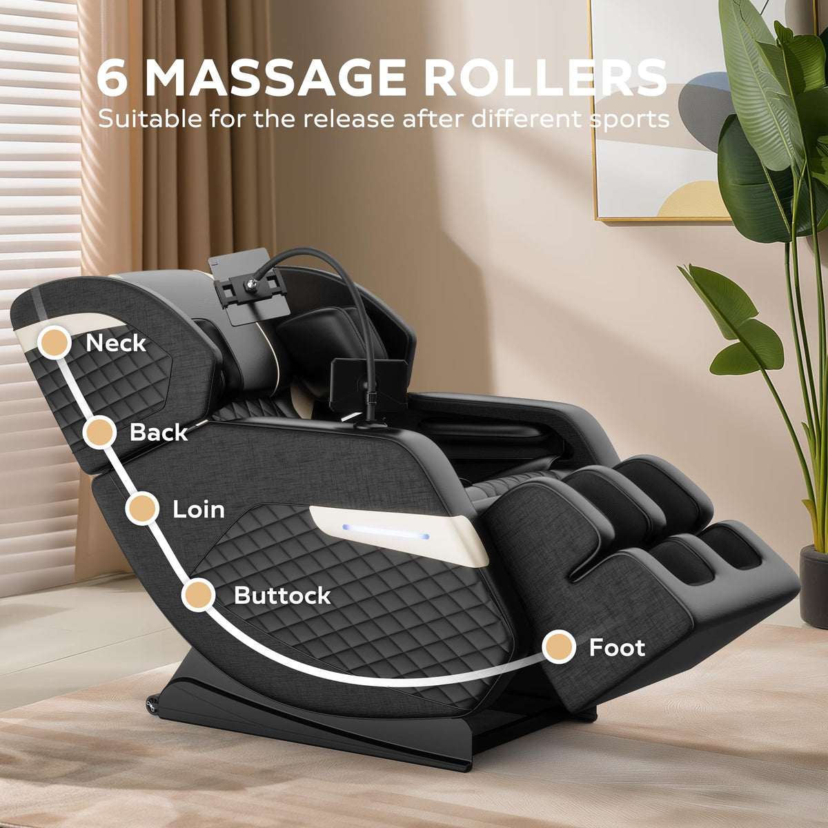 Heated Zero Gravity Massage Chair
