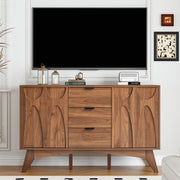 Mid-Century Modern Buffet Cabinet with Storage